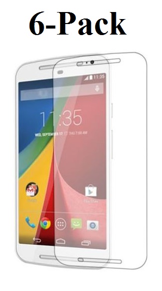 6-Pack Skærmbeskyttelse Motorola Moto G 2 (XT1068)